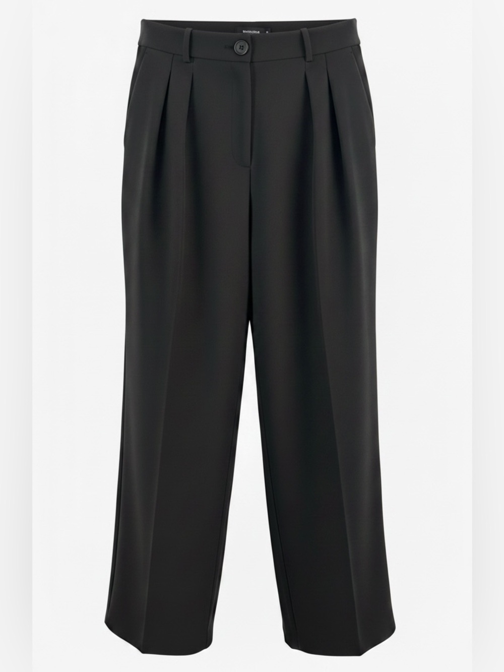 Ella Rafaella Black Wide Leg Dress Pants 16 High Rise Career Work Trousers